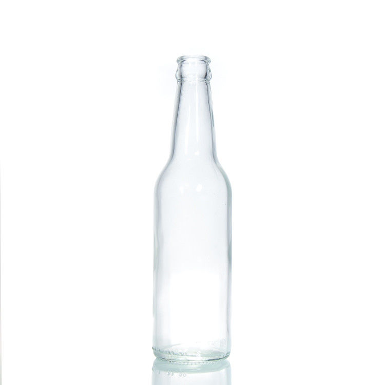 330 ml 11 oz High Flint Clear Soda Water lege flessen met kroonkappen in bulk verpakking
