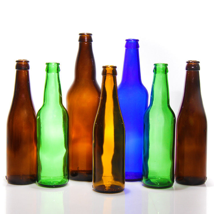 330 ml 11 oz High Flint Clear Soda Water lege flessen met kroonkappen in bulk verpakking