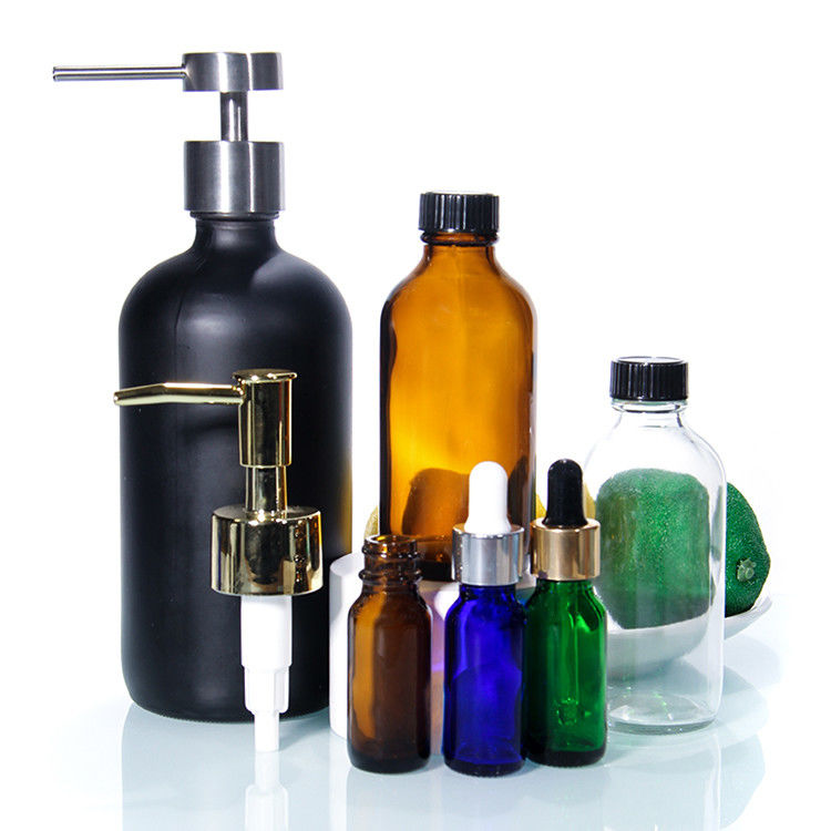 30 ml 120 ml glazen pomp lotion spray crème roldropper serum fles container voor cosmetische verpakking