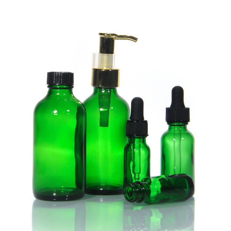 30 ml 50 ml 60 ml 80 ml 100 ml Lotion Serum Frosted Glass Body Oil Flasje Met Pomp Voor Huidverzorging
