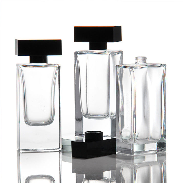 Groothandel 30 ml 50 ml 75 ml 100 ml Leeg Luxe Flat Square Spray Parfumfles