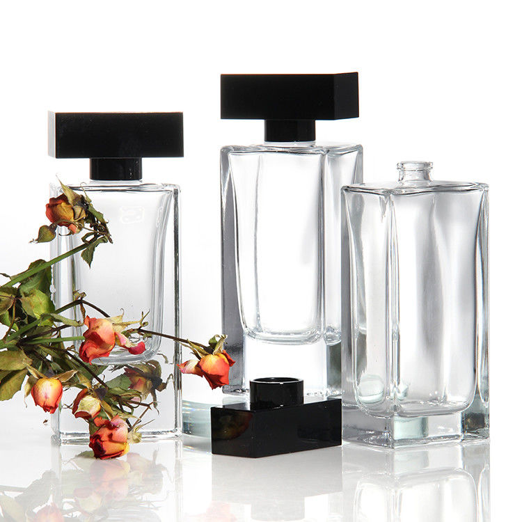 Groothandel 30 ml 50 ml 75 ml 100 ml Leeg Luxe Flat Square Spray Parfumfles