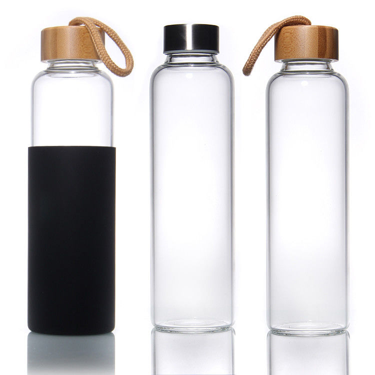 Fabrieksglasfles 420 ml 600 ml borosilicaat glas watersport drankfles