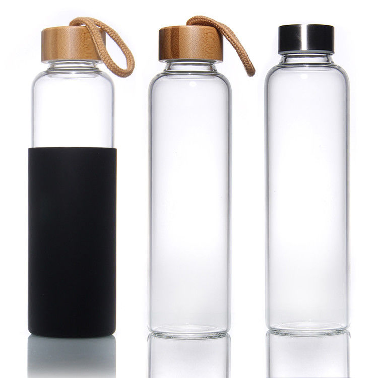 Fabrieksglasfles 420 ml 600 ml borosilicaat glas watersport drankfles