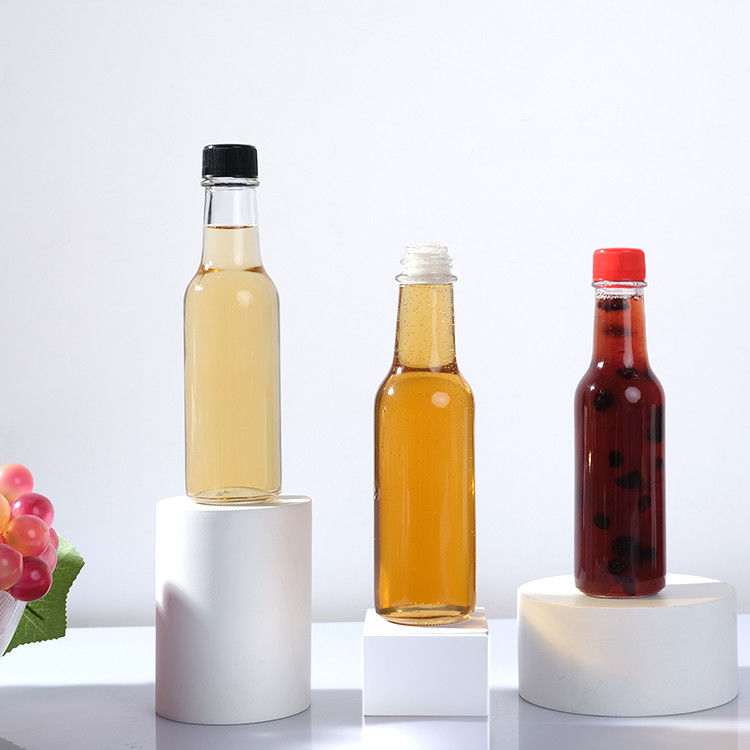 20 ml glazen fles met hoog flint voedsel kleurstof saus glazen fles met dop